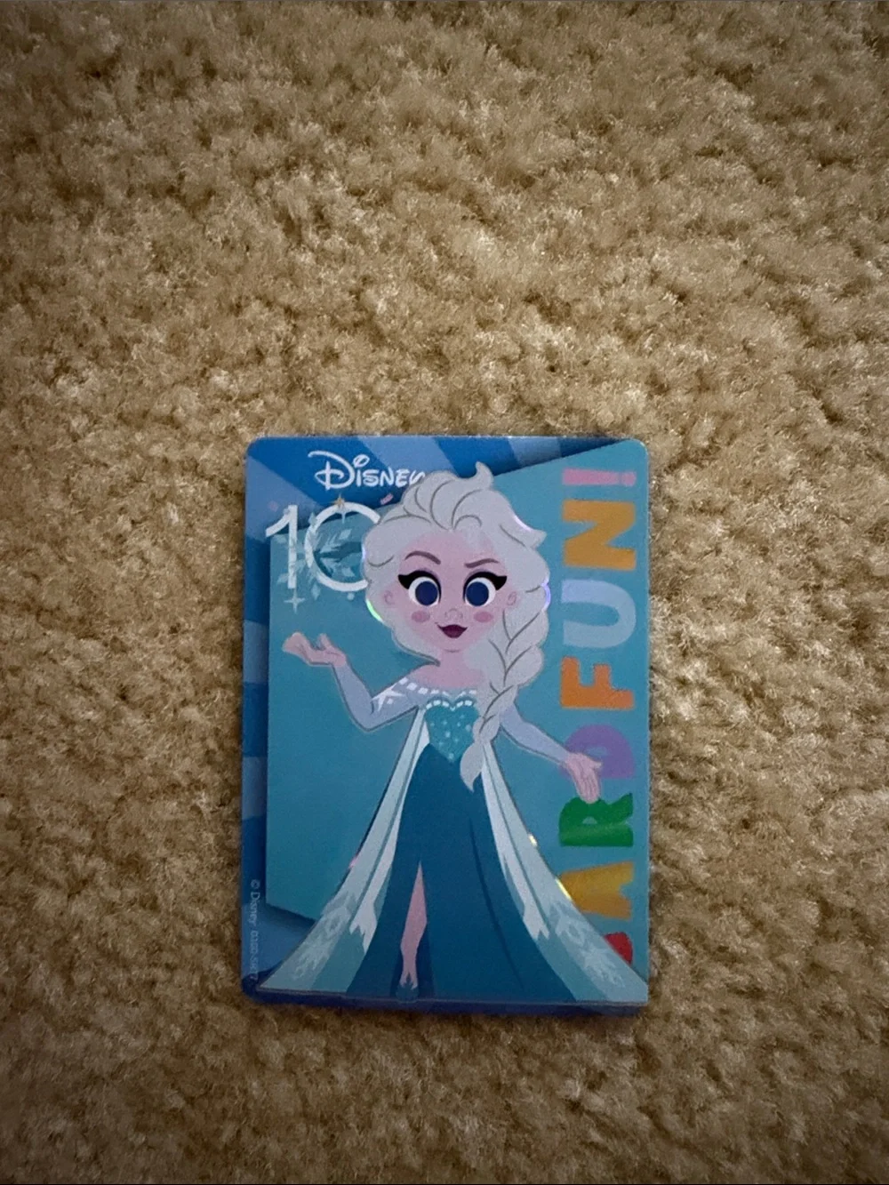 Elsa Disney 100 Trading Card